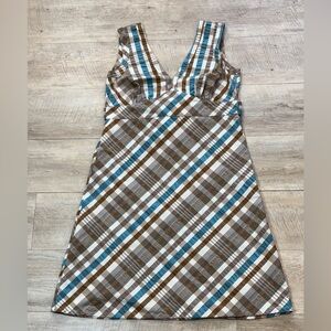 Patagonia Women’s Netty Polyester/Organic Cotton Seersucker Dress Size Medium